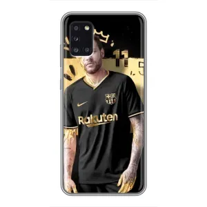 Силиконовый Чехол Samsung Galaxy A31 (A315) (Gold Neymar)