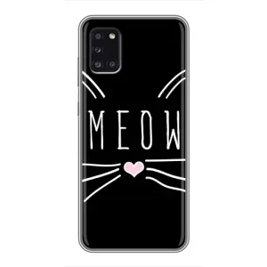 Бампер с изображением Котиков для Самсунг Галакси А31 (КОТИК MEOW)