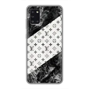 Чохол Стиль Louis Vuitton на Samsung Galaxy A31 (A315) (LV на білому)