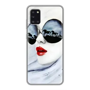 Чехол с картинкой Модные Девчонки Samsung Galaxy A31 (A315) (Любительница коней)
