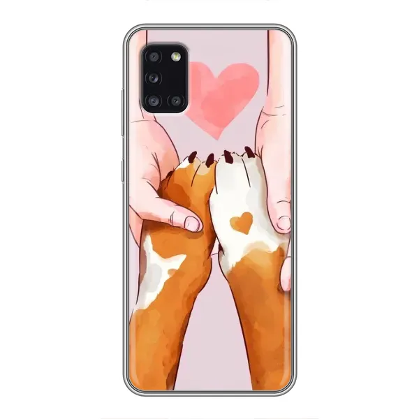 Чехол с рисунком «Любовь к собакам» для Samsung Galaxy A31 (A315) Чехол с рисунком «Любовь к собакам» для Samsung Galaxy A31 (A315)