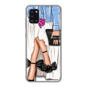Силиконовый Чехол на Samsung Galaxy A31 (A315) с картинкой Стильных Девушек (Мода)
