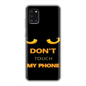 Чохол з Прикольним Принтом на Samsung Galaxy A31 (A315) (Не чіпай мій телефон)