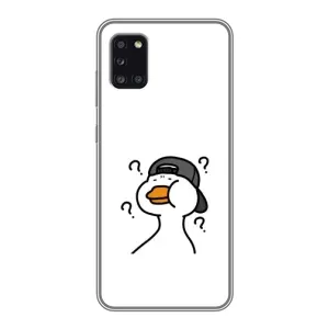 Бампер с принтом Мемы для Samsung Galaxy A31 (A315) (Непонимание)