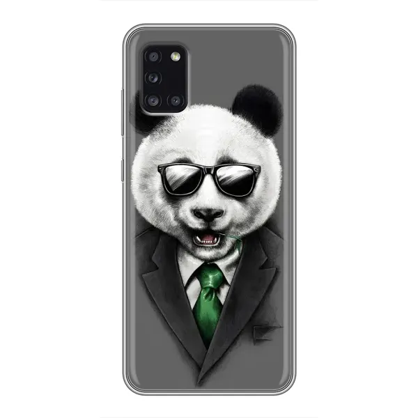 Чехол с рисунком «Панда в очках» для Samsung Galaxy A31 (A315) Чехол с рисунком «Панда в очках» для Samsung Galaxy A31 (A315)
