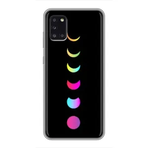 Чехол (ТПУ) с планетами на Samsung Galaxy A31 (A315) (Полнолуние)