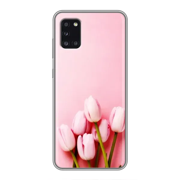 Чехол с рисунком «Розовые тюльпаны» для Samsung Galaxy A31 (A315) Чехол с рисунком «Розовые тюльпаны» для Samsung Galaxy A31 (A315)