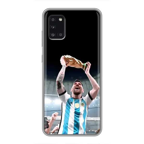 Чехол с рисунком «Счастливый Месси» для Samsung Galaxy A31 (A315) Чехол с рисунком «Счастливый Месси» для Samsung Galaxy A31 (A315)
