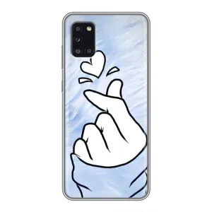 Чехлы (Знак сердечка) на Samsung Galaxy A31 (A315) (Сердечка знак)