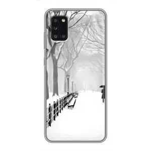 Чехлы на Новый Год Samsung Galaxy A31 (A315) (Снегом замело)