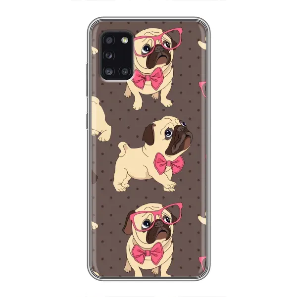 Чехол с рисунком «Собачки Мопсики» для Samsung Galaxy A31 (A315) Чехол с рисунком «Собачки Мопсики» для Samsung Galaxy A31 (A315)