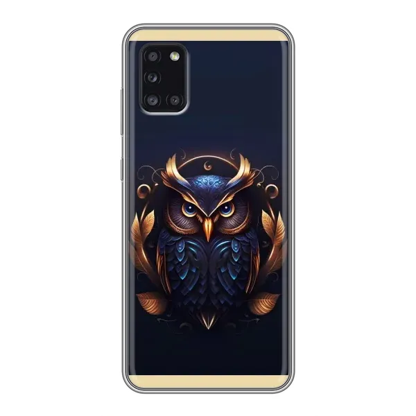 Чехол с рисунком «Стильная Сова» для Samsung Galaxy A31 (A315) Чехол с рисунком «Стильная Сова» для Samsung Galaxy A31 (A315)