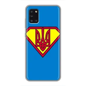 Чехол с картинкой (Патриотический ГЕРБ) на Samsung Galaxy A31 (A315) (Super - Герб)
