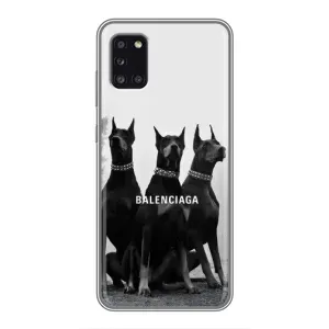 Чехол ДОБЕРМАН для Samsung Galaxy A31 (A315) (Три добермана)