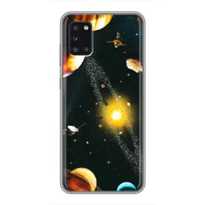 Чехол (ТПУ) с планетами на Samsung Galaxy A31 (A315) (Вид с космоса)