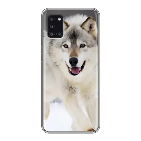 Чехол с рисунком «Волк на снегу» для Samsung Galaxy A31 (A315) Чехол с рисунком «Волк на снегу» для Samsung Galaxy A31 (A315)