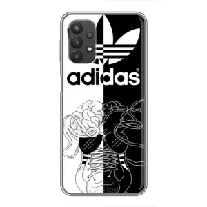Чехол в стиле "Адидас" для Самсунг Галакси А32 (5G) (Adidas шнурки)