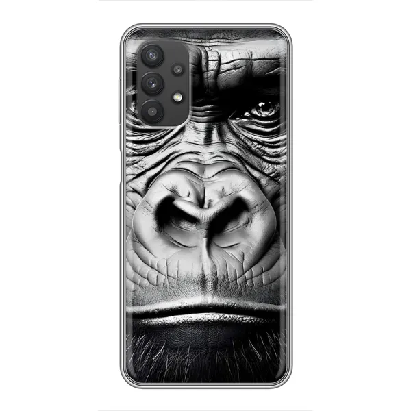 Чехол с рисунком «Черная обезьяна» для Samsung Galaxy A32 (5G) Чехол с рисунком «Черная обезьяна» для Samsung Galaxy A32 (5G)