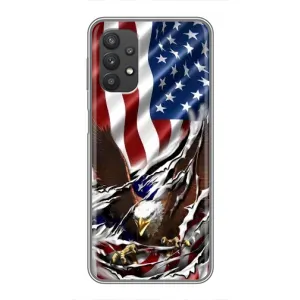 Чохол Прапор USA для Samsung Galaxy A32 (5G) (Прапор USA)