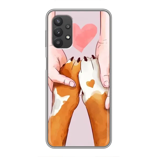 Чехол с рисунком «Любовь к собакам» для Samsung Galaxy A32 (5G) Чехол с рисунком «Любовь к собакам» для Samsung Galaxy A32 (5G)
