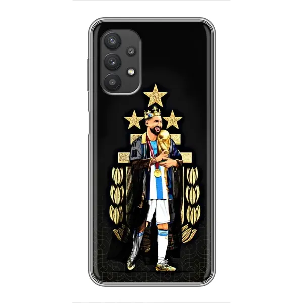 Чехол с рисунком «Месси король» для Samsung Galaxy A32 (5G)