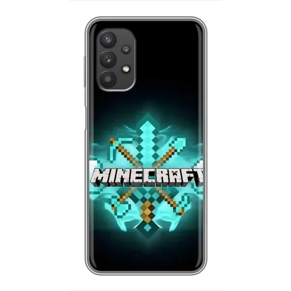 Чехол с рисунком «MineCraft 2» для Samsung Galaxy A32 (5G)