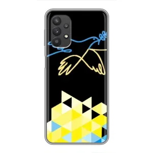 Чохол на Samsung Galaxy A32 (5G) (Український дизайн) (Мир для Укрїни)