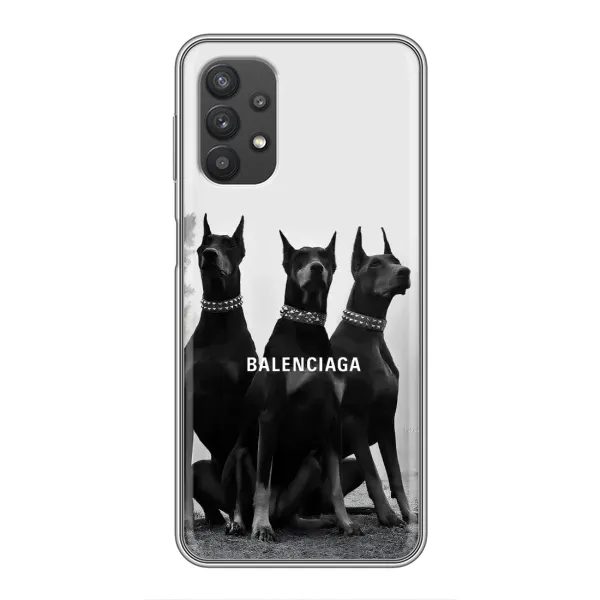 Чехол с рисунком «Три добермана» для Samsung Galaxy A32 (5G) Чехол с рисунком «Три добермана» для Samsung Galaxy A32 (5G)