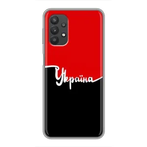 Чехлы УПА (Красно-Чёрный) на Samsung Galaxy A32 (5G) (Украина УПА)
