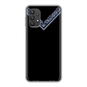 Силиконовый Чехол на Samsung Galaxy A32 (5G) (Воротник вышиванки)