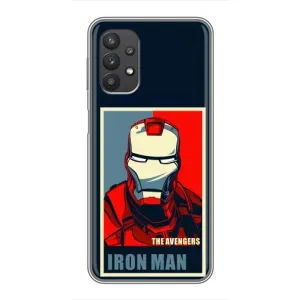 Чехол Супергерой Железный человек на Samsung Galaxy A32 (Art Iron man)