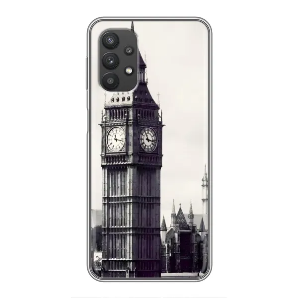 Чехол с рисунком «Биг-Бен» для Samsung Galaxy A32 Чехол с рисунком «Биг-Бен» для Samsung Galaxy A32