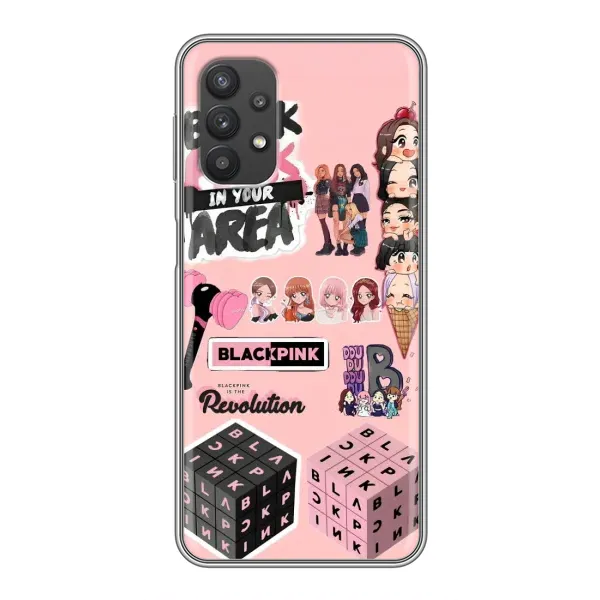Чехол с рисунком «BLACK PINK коллаж» для Samsung Galaxy A32 Чехол с рисунком «BLACK PINK коллаж» для Samsung Galaxy A32