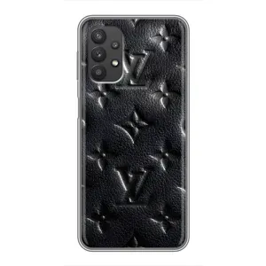 Текстурний Чохол Louis Vuitton для Самсунг Галаксі А32 (Чорний ЛВ)
