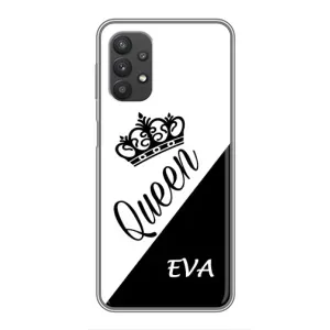 Іменні Жіночі Чохли для Samsung Galaxy A32 (EVA)