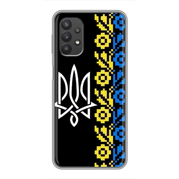 Чехол с рисунком «Герб и вышыванка» для Samsung Galaxy A32 Чехол с рисунком «Герб и вышыванка» для Samsung Galaxy A32