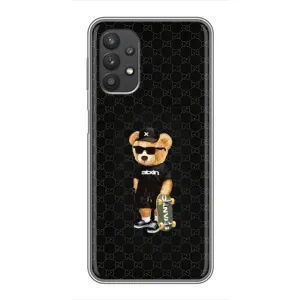 Чехлы Мишка Тедди для Самсунг Галакси А32 (GUCCI Teddy)