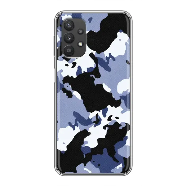 Чехол с рисунком «Камуфляжный Серый» для Samsung Galaxy A32 Чехол с рисунком «Камуфляжный Серый» для Samsung Galaxy A32