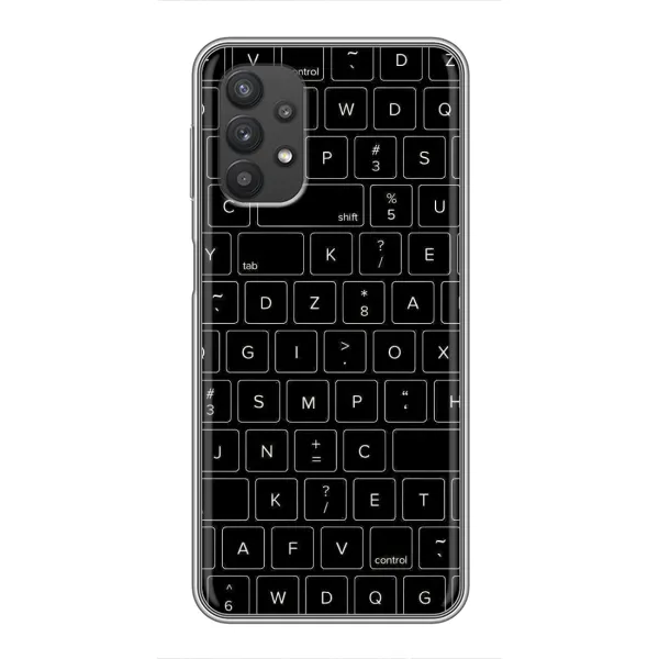 Чохол з малюнком «Клавіатура» для Samsung Galaxy A32 Чохол з малюнком «Клавіатура» для Samsung Galaxy A32
