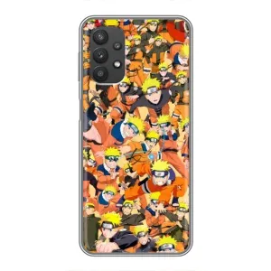 Чохли з принтом НАРУТО на Samsung Galaxy A32 (Коллаж Наруто)