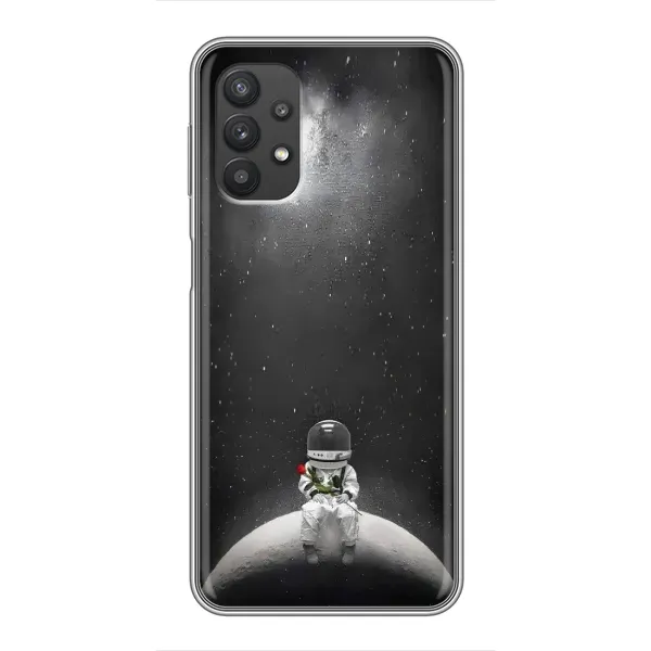 Чехол с рисунком «Космонавт романтик» для Samsung Galaxy A32