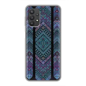 Силиконовый Чехол на Samsung Galaxy A32 (Крутой орнамент)