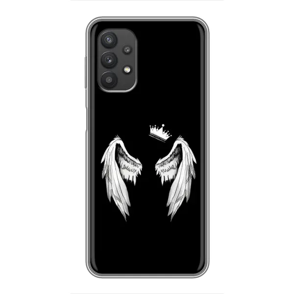 Чехол с рисунком «Крылья и корона» для Samsung Galaxy A32 Чехол с рисунком «Крылья и корона» для Samsung Galaxy A32