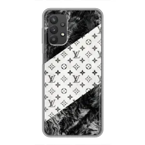 Чохол Стиль Louis Vuitton на Samsung Galaxy A32 (LV на білому)