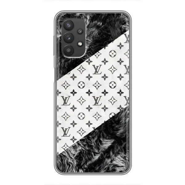 Чехол с рисунком «LV на белом» для Samsung Galaxy A32