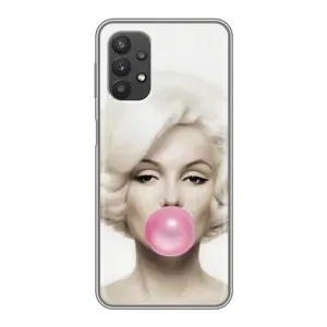 Чехол Стильные девушки на Samsung Galaxy A32 (Монро)