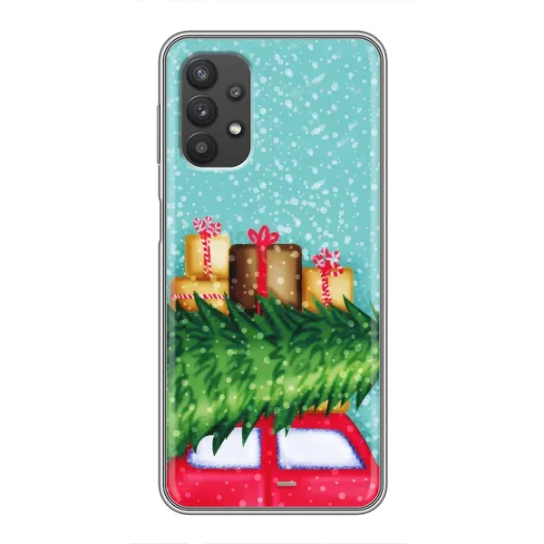 Чехол с рисунком «Новогодние подарки» для Samsung Galaxy A32