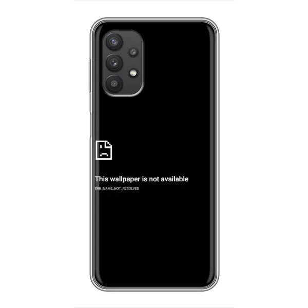 Чохол з малюнком «Помилка» для Samsung Galaxy A32 Чохол з малюнком «Помилка» для Samsung Galaxy A32