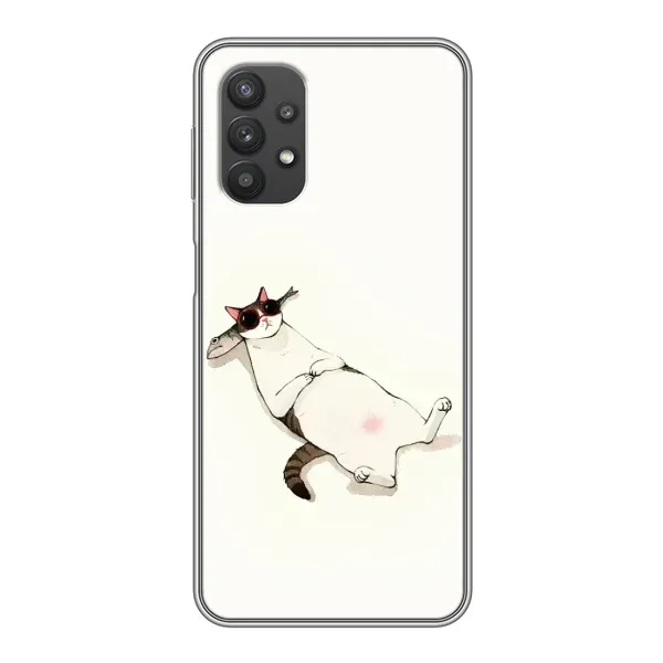Чехол с рисунком «Отдых» для Samsung Galaxy A32 Чехол с рисунком «Отдых» для Samsung Galaxy A32