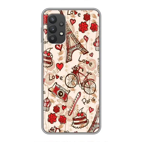 Чехол с рисунком «Париж мечта» для Samsung Galaxy A32 Чехол с рисунком «Париж мечта» для Samsung Galaxy A32